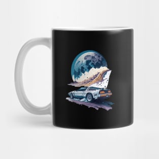 Summer Art DMC DeLorean Mug